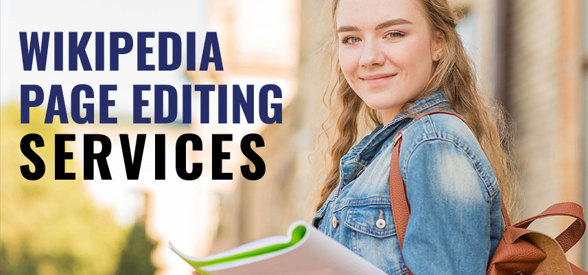 Wikipedia Page Editing Services